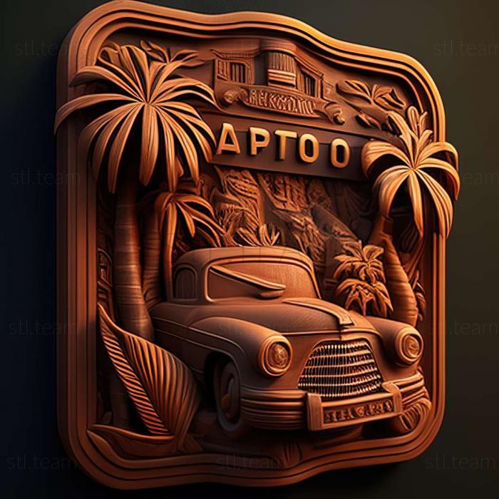 3D model Tropico 5 game (STL)